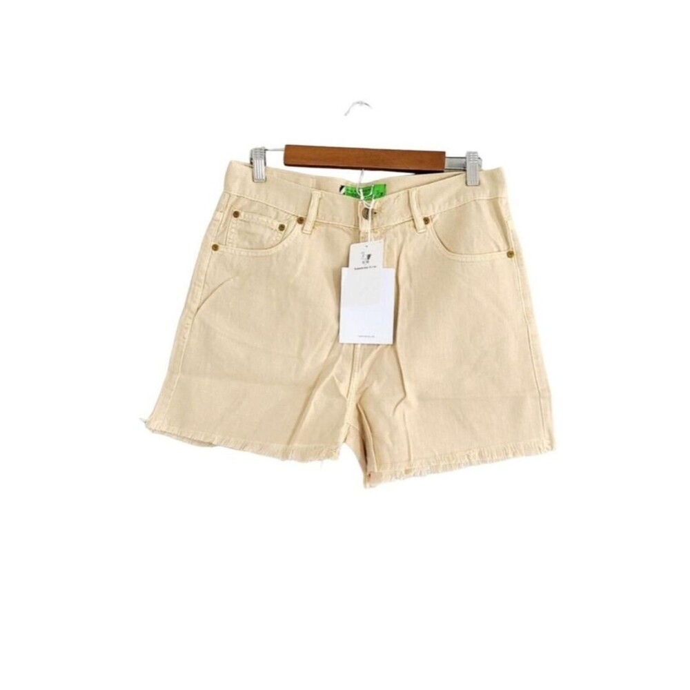 Sandrine Rose Free People Beige Zipper Pants Size 27